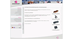 Desktop Screenshot of burkhardt-kunststoff.de